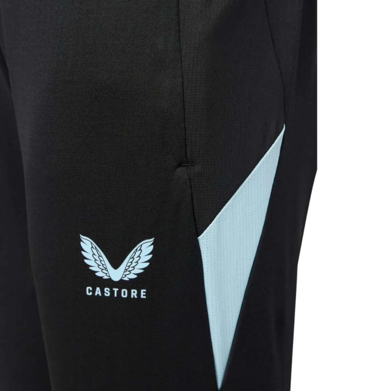 Castore Feyenoord Trainingsbroek 2026-2027 Zwart Lichtblauw