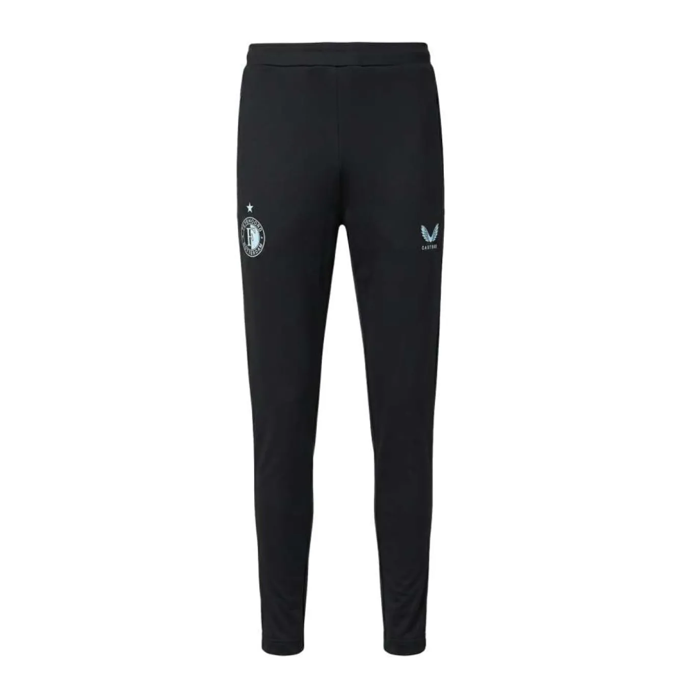 Castore Feyenoord Trainingsbroek 2026-2027 Zwart Lichtblauw