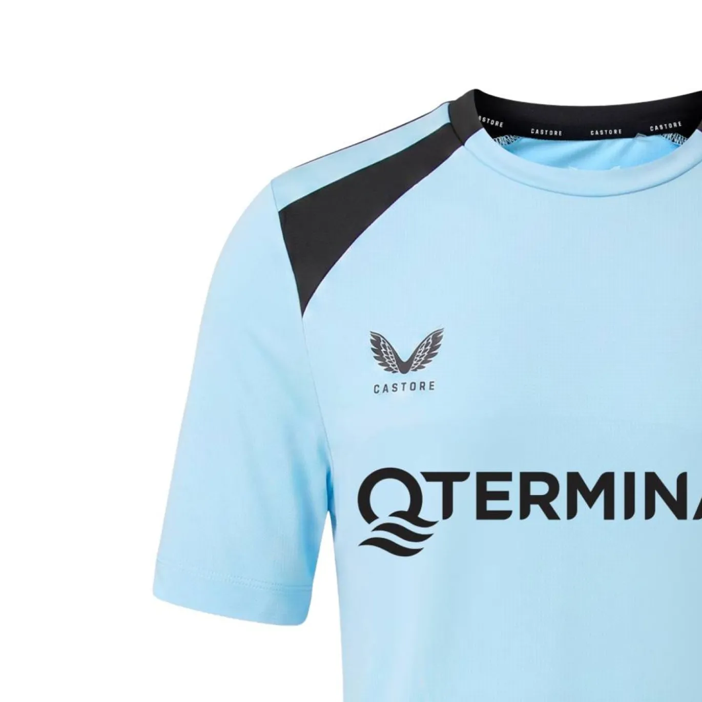 Castore Feyenoord Trainingsset 2026-2027 Kids Lichtblauw Zwart
