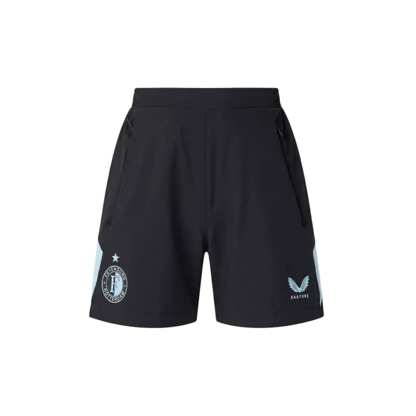 Castore Feyenoord Trainingsset 2026-2027 Kids Lichtblauw Zwart