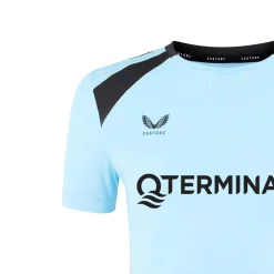 Castore Feyenoord Trainingsshirt 2026-2027 Dames Lichtblauw Zwart