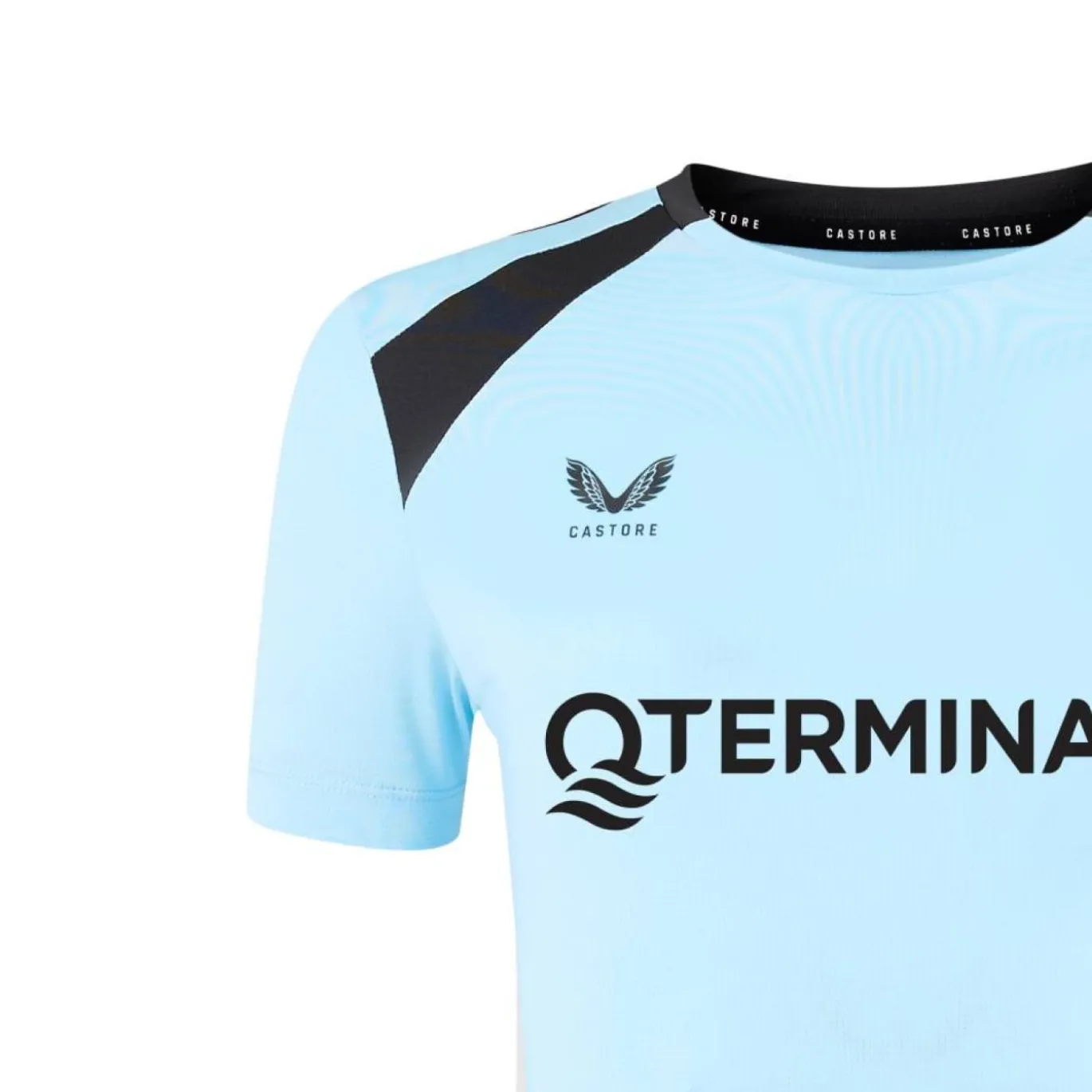 Castore Feyenoord Trainingsshirt 2026-2027 Dames Lichtblauw Zwart