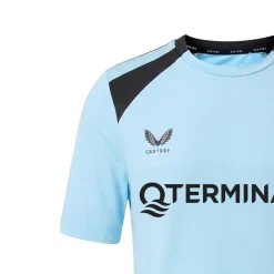 Castore Feyenoord Trainingsshirt 2026-2027 Kids Lichtblauw Zwart