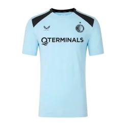 Castore Feyenoord Trainingsshirt 2026-2027 Lichtblauw Zwart