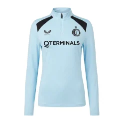 Castore Feyenoord Trainingspak 1/4-Zip 2026-2027 Dames Lichtblauw Zwart