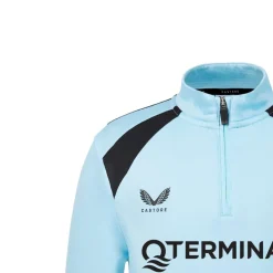 Castore Feyenoord Trainingspak 1/4-Zip 2026-2027 Kids Lichtblauw Zwart