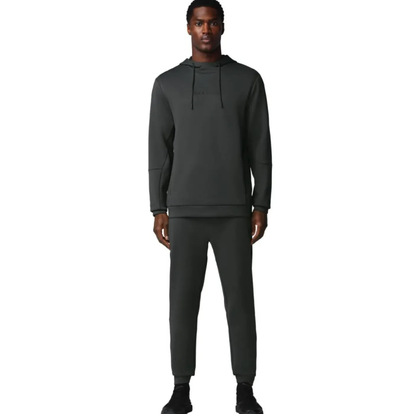 Castore Flex Lifestyle Hoodie Donkergrijs Zwart