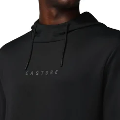 Castore Flex Lifestyle Hoodie Zwart Donkergrijs