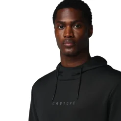 Castore Flex Lifestyle Hoodie Zwart Donkergrijs