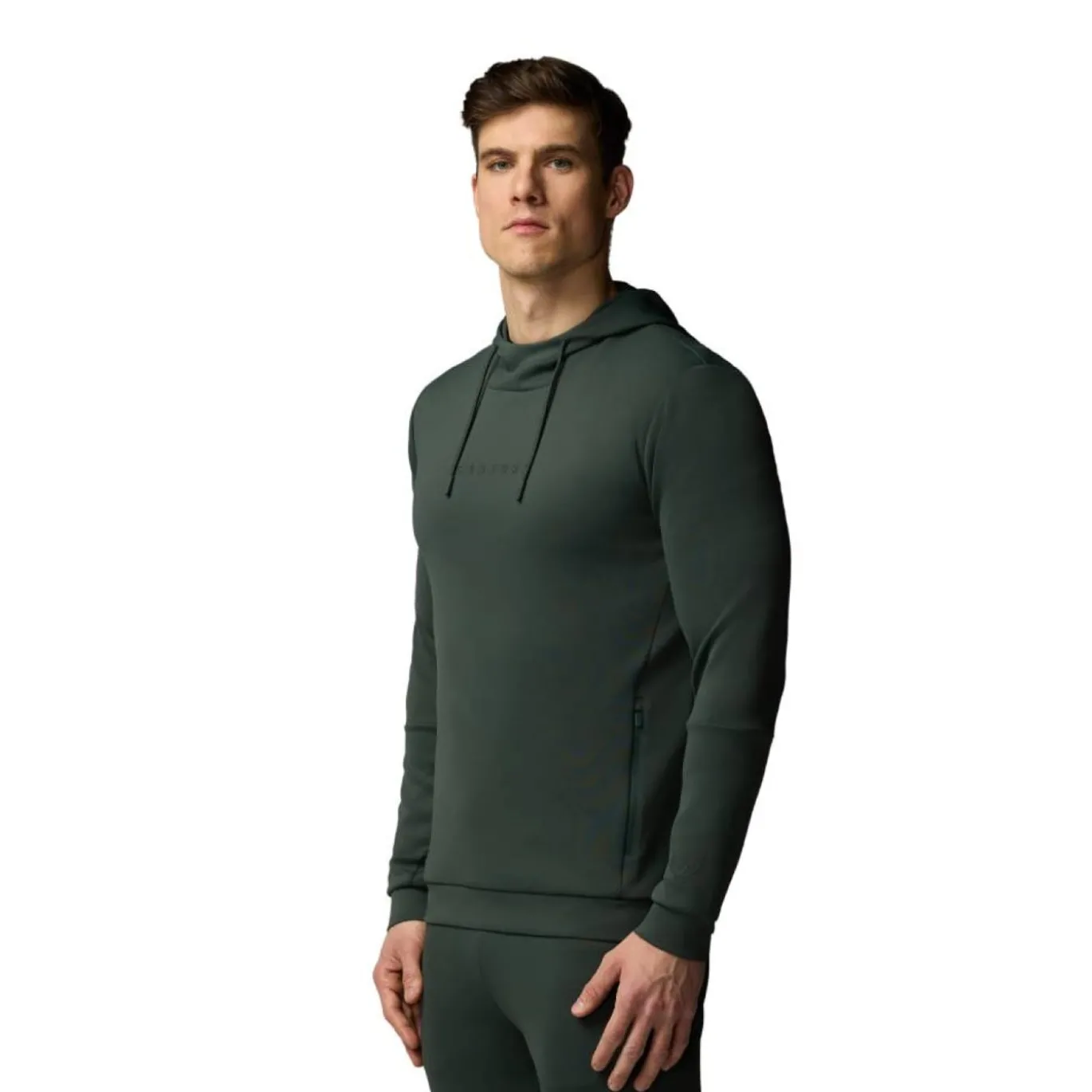Castore Flex Lifestyle Hoodie Donkergroen