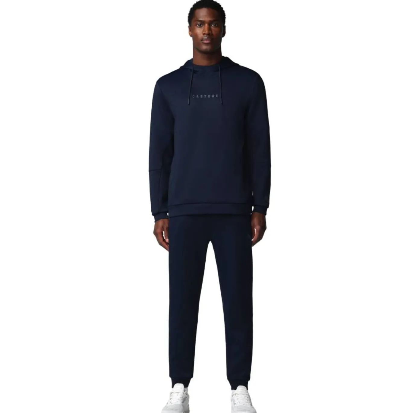 Castore Flex Lifestyle Hoodie Donkerblauw Grijsblauw