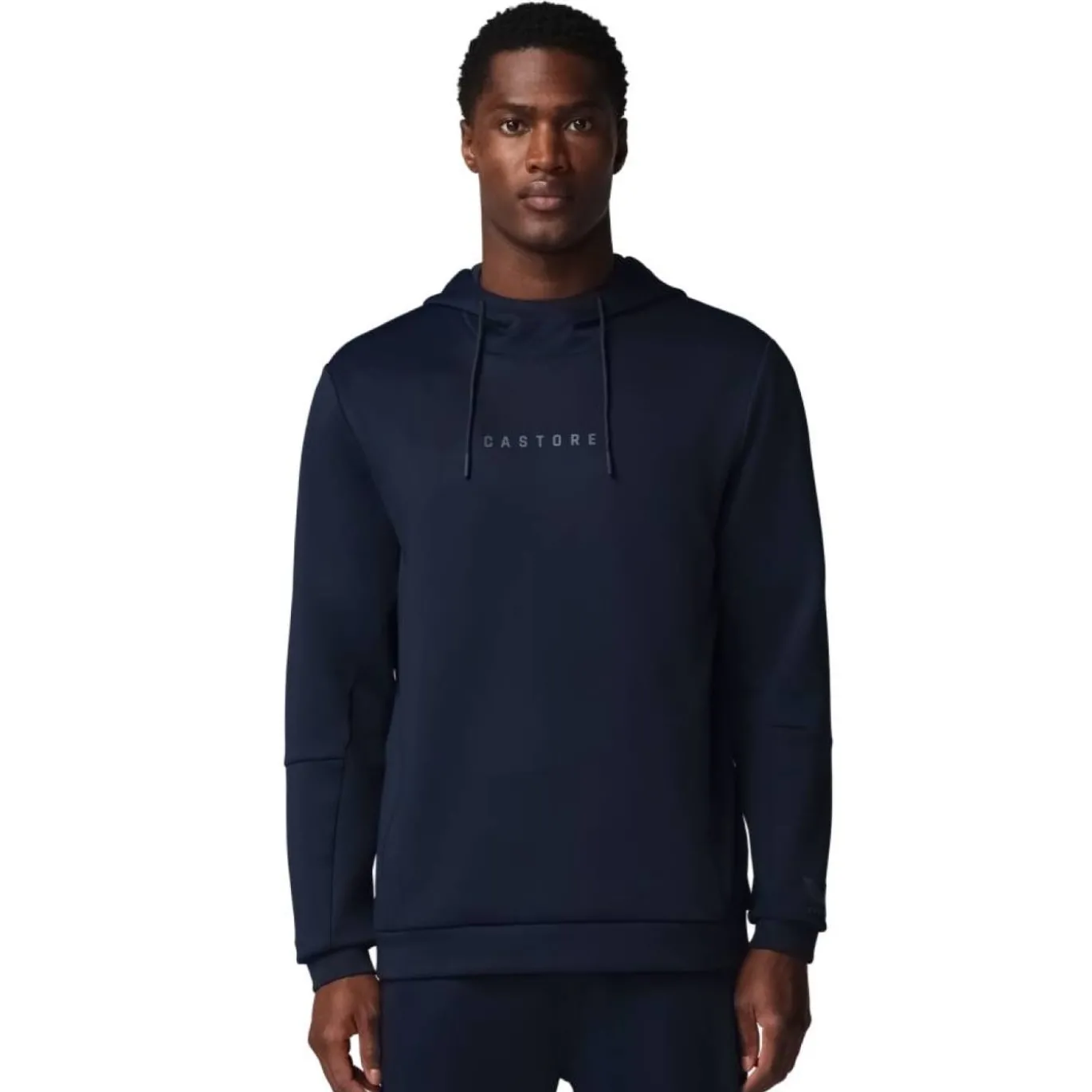 Castore Flex Lifestyle Hoodie Donkerblauw Grijsblauw