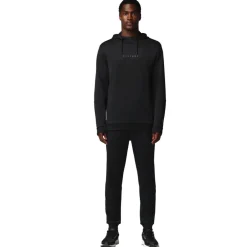 Castore Flex Lifestyle Joggingpak Hooded Zwart Donkergrijs
