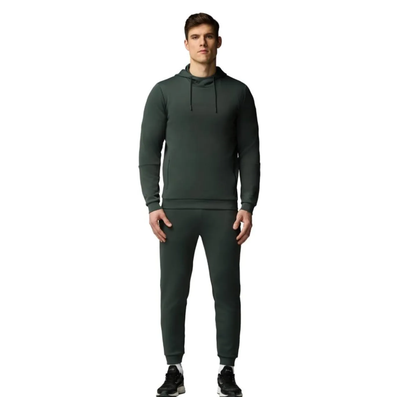 Castore Flex Lifestyle Joggingpak Hooded Donkergroen