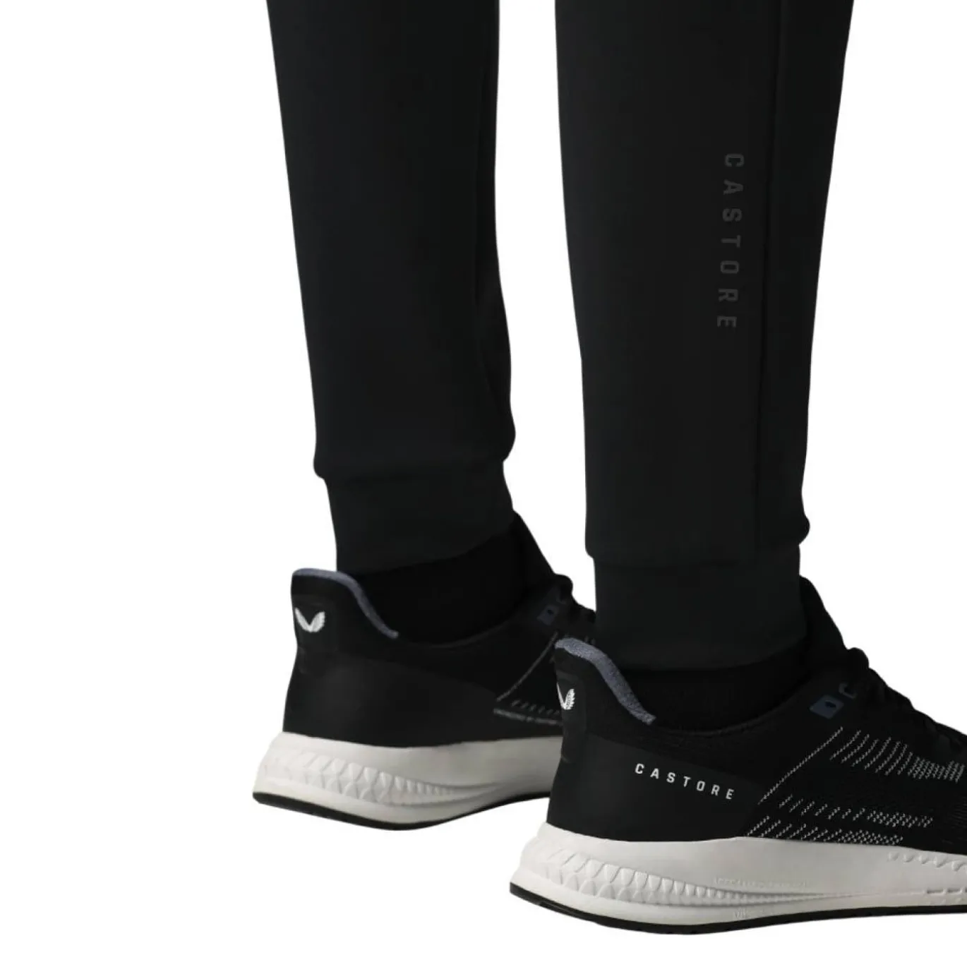 Castore Flex Lifestyle Joggingbroek Zwart Donkergrijs