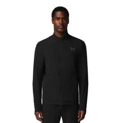Castore Flex Lifestyle Trainingsjack Zwart Donkergrijs