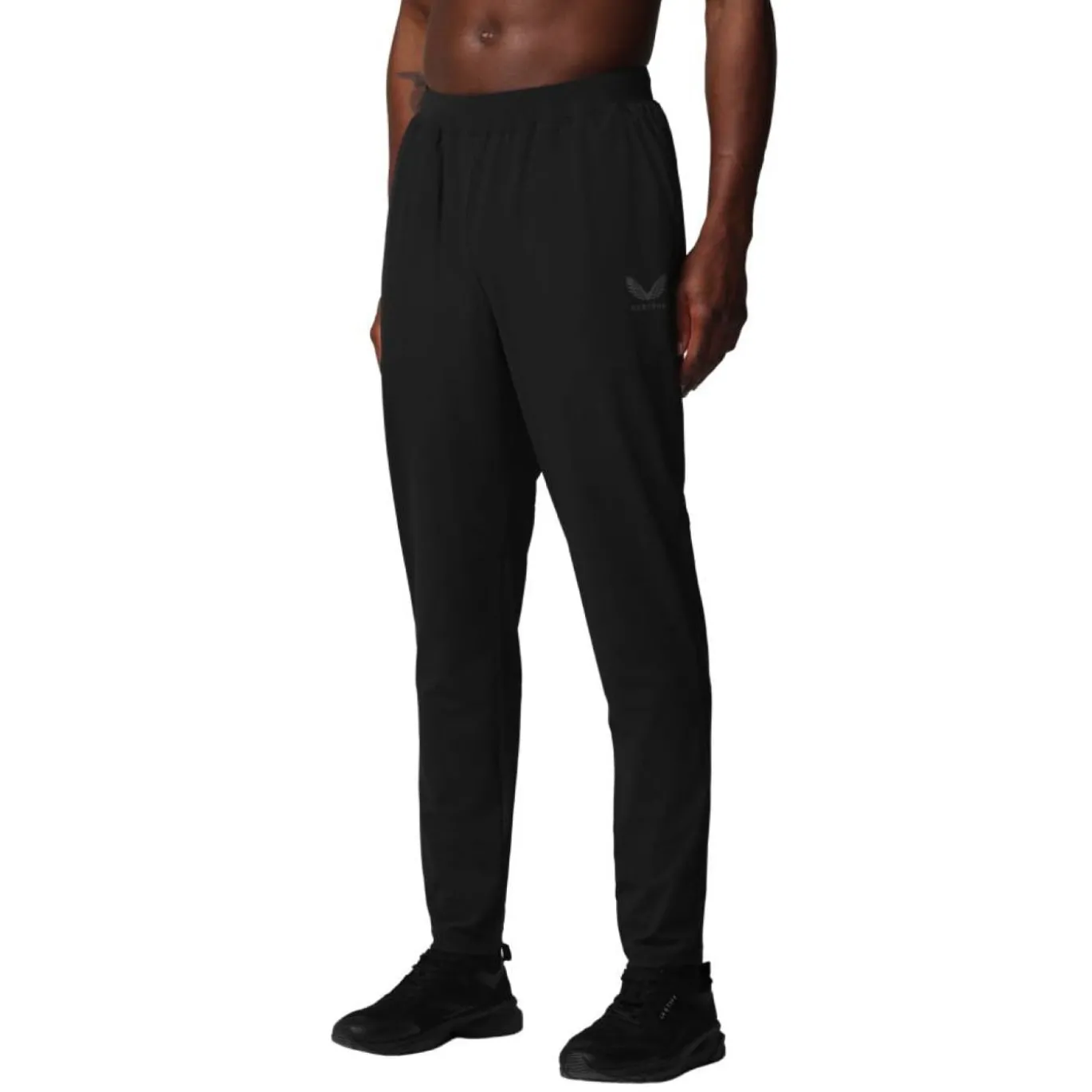 Castore Flex Lifestyle Trainingspak Full-Zip Zwart Donkergrijs