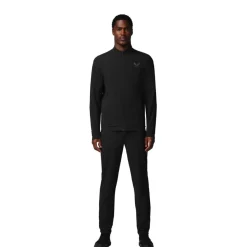 Castore Flex Lifestyle Trainingspak Full-Zip Zwart Donkergrijs