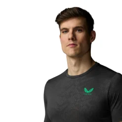 Castore Performance Trainingsset Donkergrijs Groen
