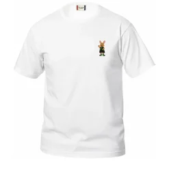 Cercle Brugge Casual T-Shirt Mascotte Kids Wit