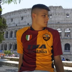 COPA AS Roma Retro Thuisshirt 2001-2002
