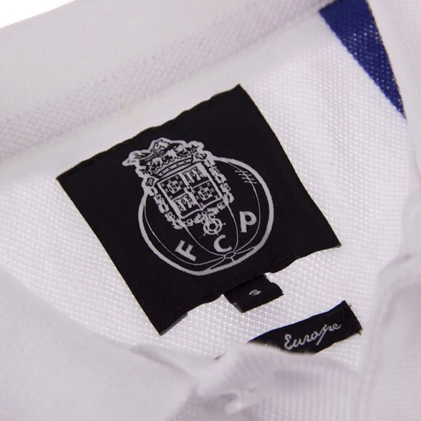 COPA FC Porto 1951-52 Retro Voetbalshirt Blauw Wit