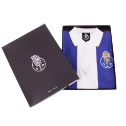 COPA FC Porto 1951-52 Retro Voetbalshirt Blauw Wit