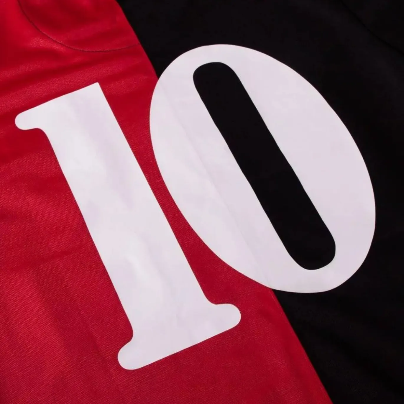 COPA Maradona x Newell´s Old Boys 1993 Retro Voetbalshirt Zwart Rood