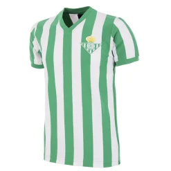 COPA Real Betis 1976-77 Retro Voetbalshirt Groen Wit