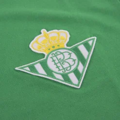 COPA Real Betis 1970's Away Retro Voetbalshirt Groen Wit