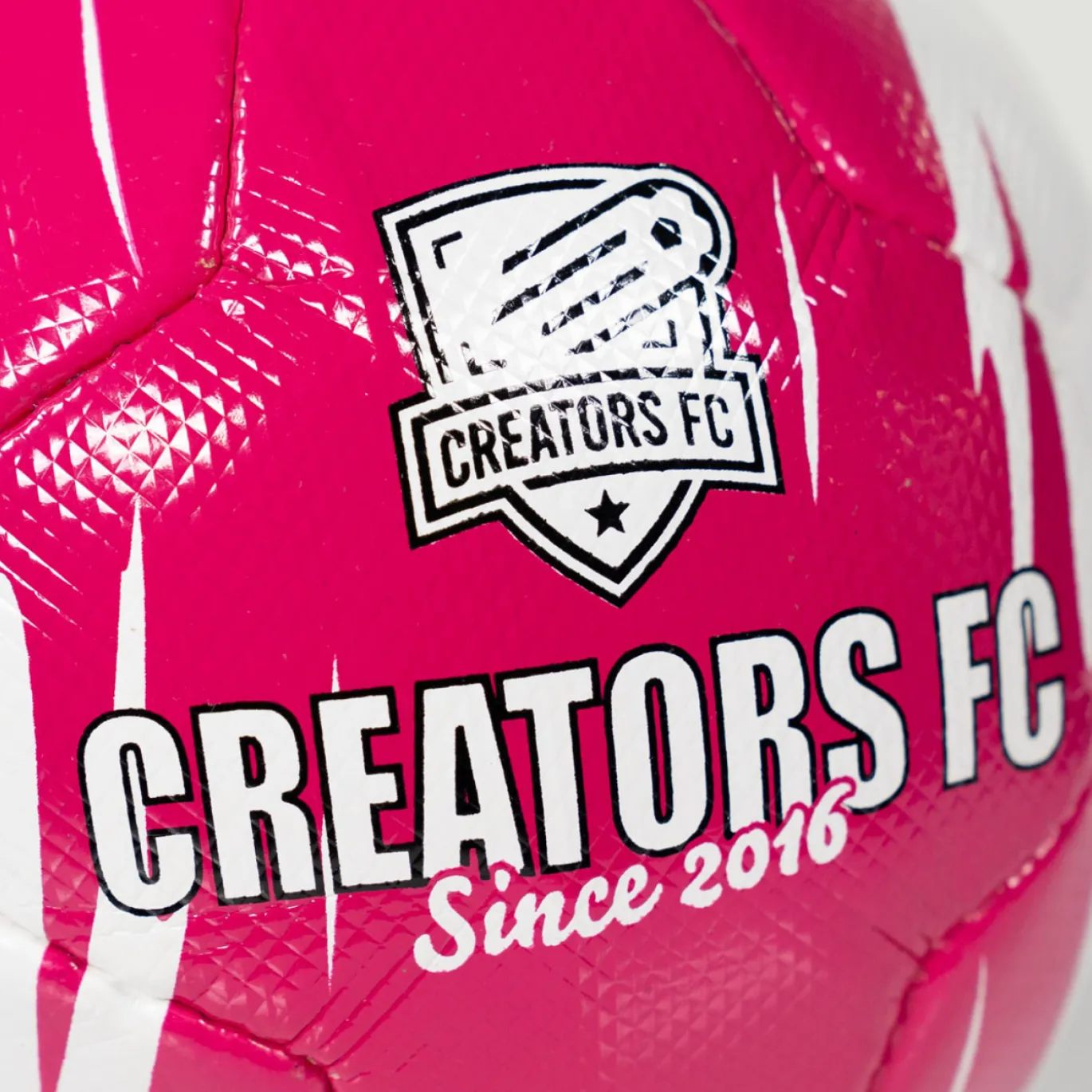 Creators FC Voetbal Roze Wit