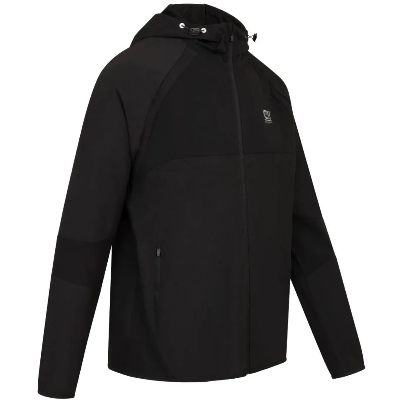 Cruyff Agate Hooded Trainingsjack Zwart