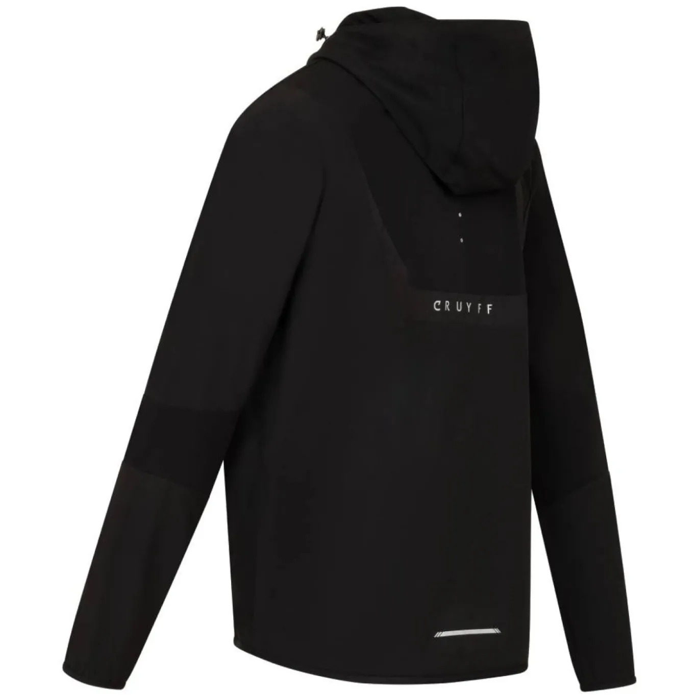 Cruyff Agate Hooded Trainingsjack Zwart