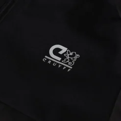 Cruyff Agate Trainingspak 1/4-Zip Kids Zwart
