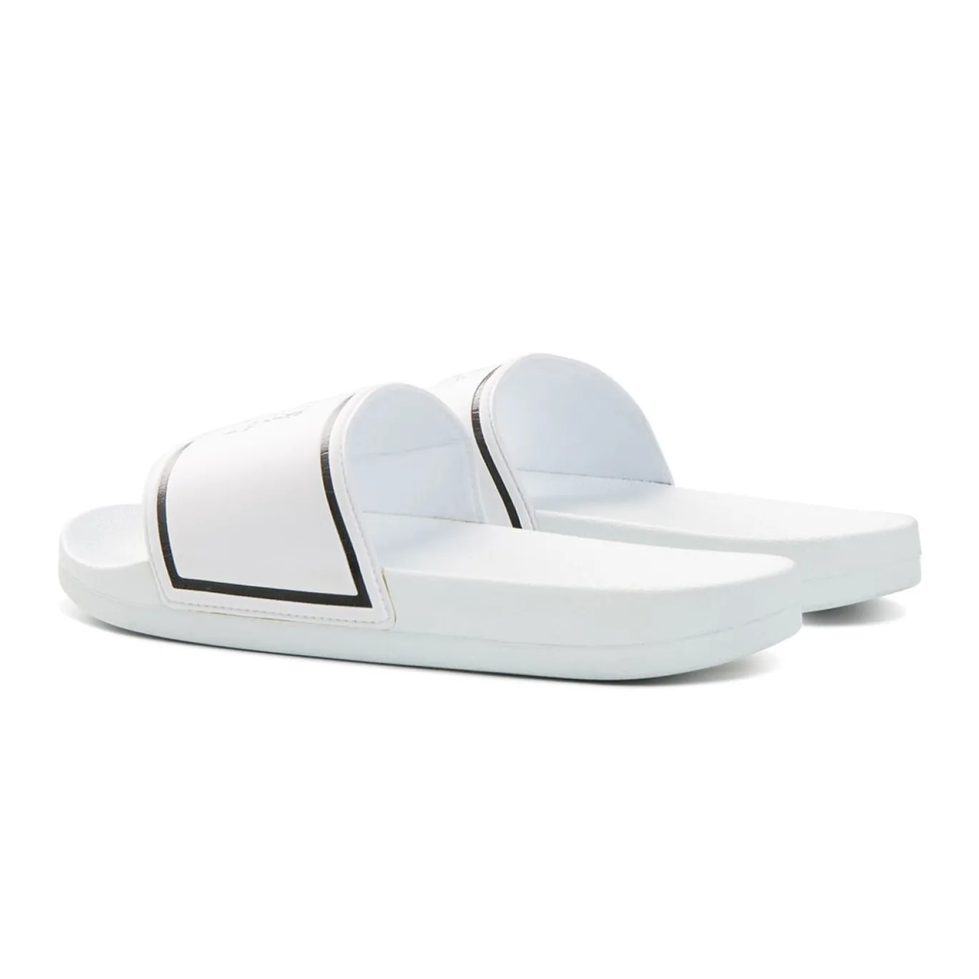 Cruyff Agua Copa Slippers Wit Zwart