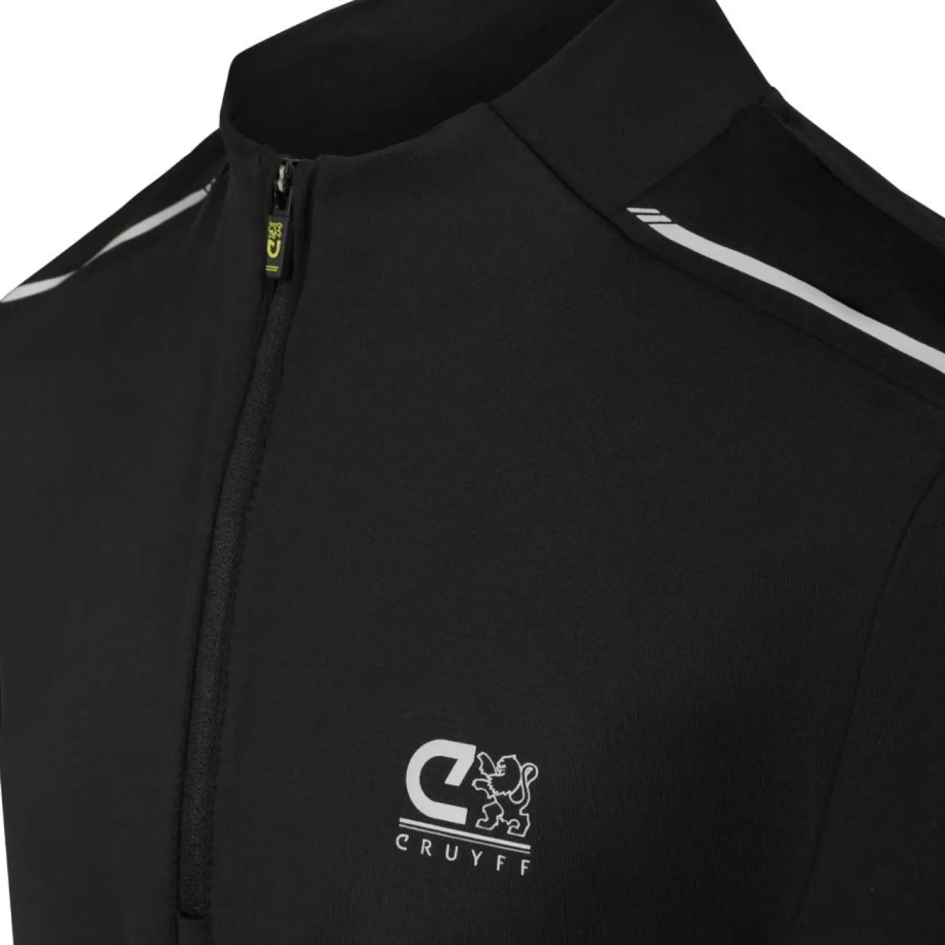 Cruyff Ametrine Trainingspak 1/4-Zip Kids Zwart