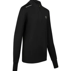 Cruyff Ametrine Trainingspak 1/4-Zip Kids Zwart
