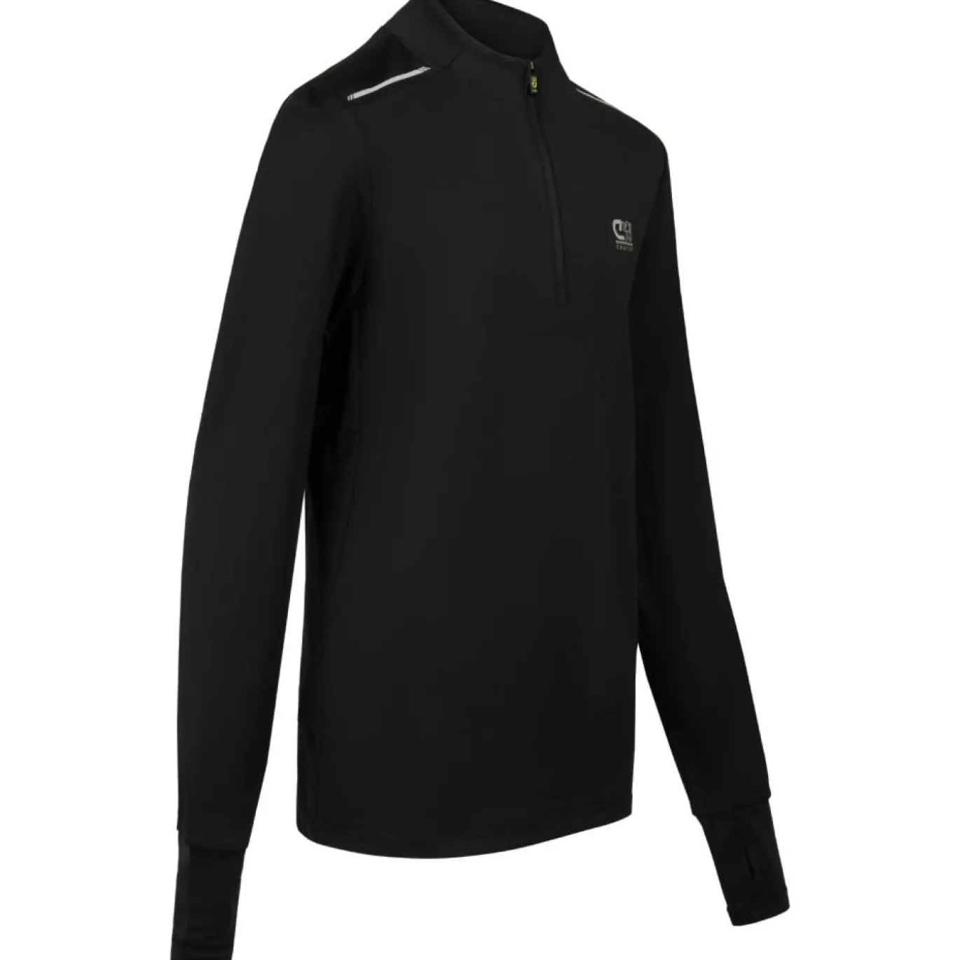 Cruyff Ametrine Trainingspak 1/4-Zip Kids Zwart