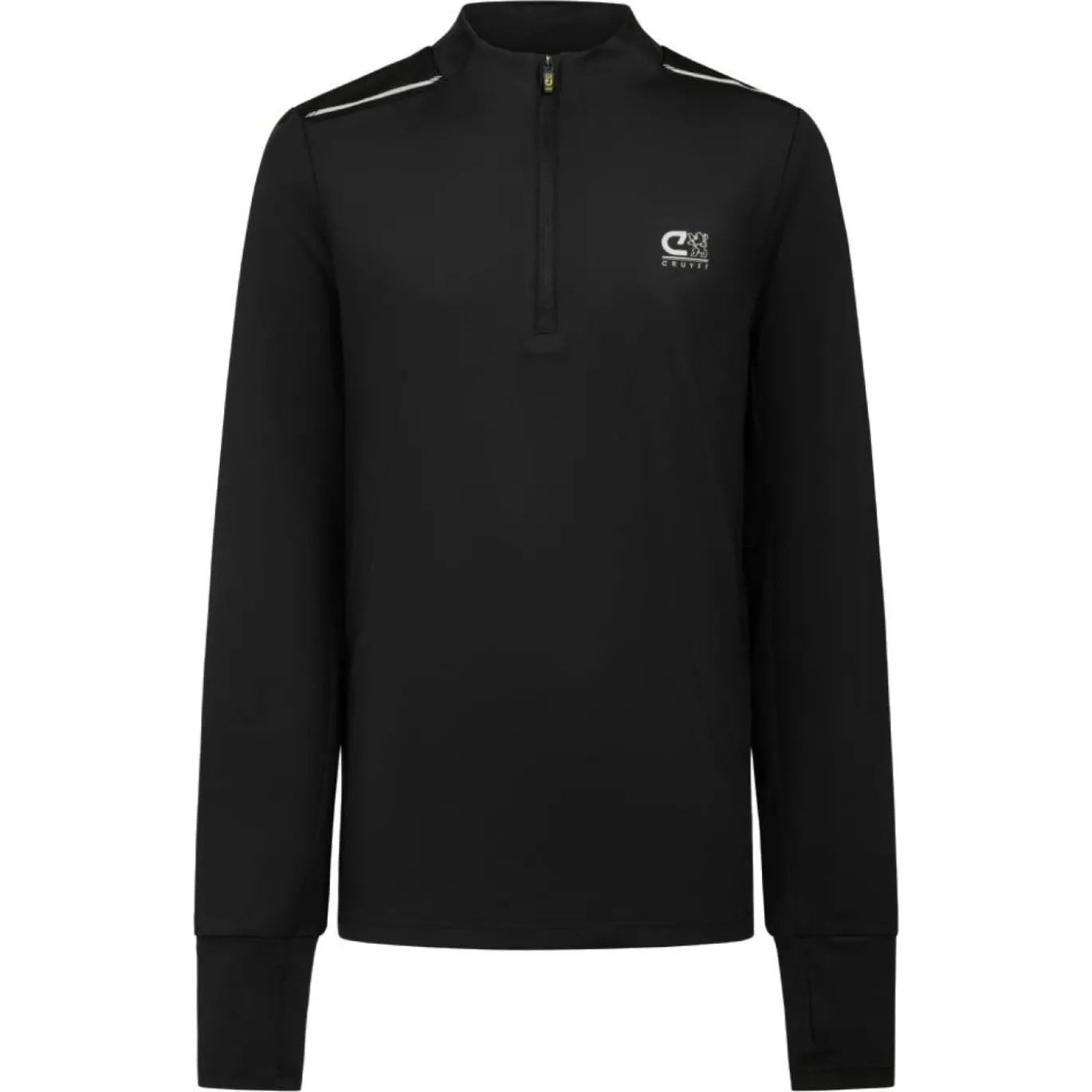 Cruyff Ametrine Trainingspak 1/4-Zip Kids Zwart