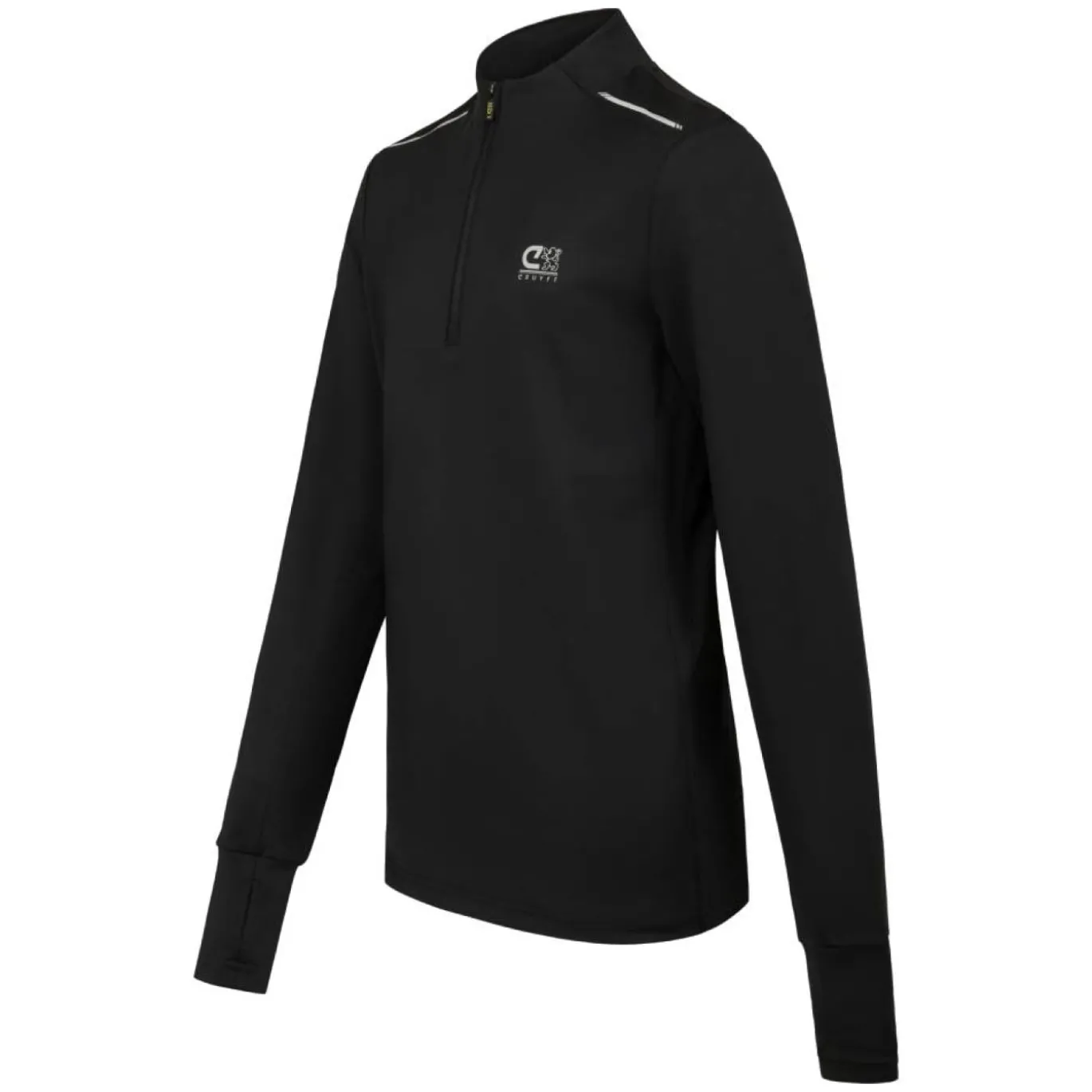 Cruyff Ametrine Trainingspak 1/4-Zip Kids Zwart