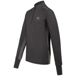 Cruyff Ametrine Trainingstrui 1/4-Zip Kids Donkergrijs