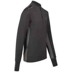 Cruyff Ametrine Trainingstrui 1/4-Zip Kids Donkergrijs