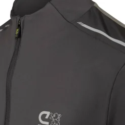 Cruyff Ametrine Trainingstrui 1/4-Zip Kids Donkergrijs