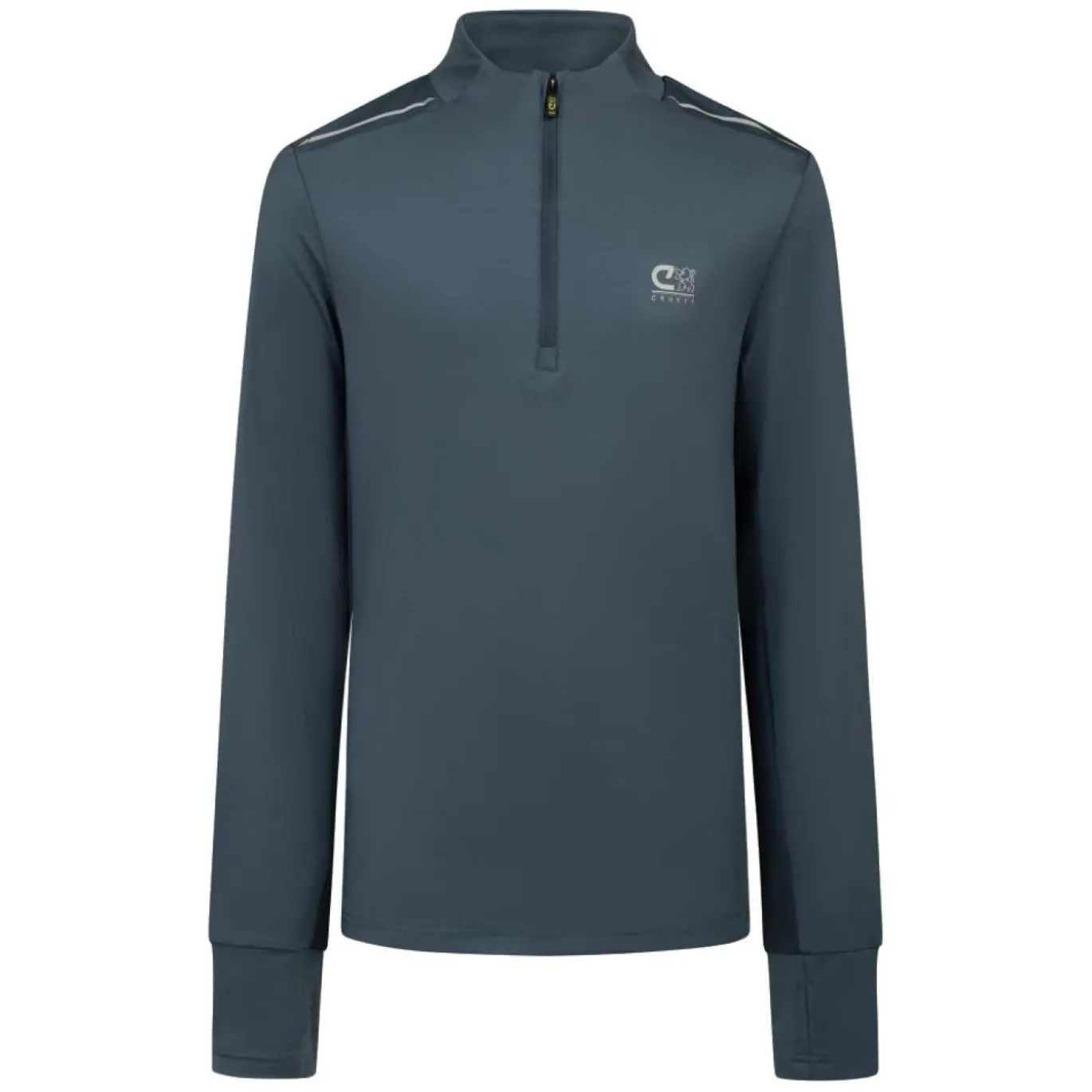 Cruyff Ametrine Trainingstrui 1/4-Zip Kids Donkerblauw