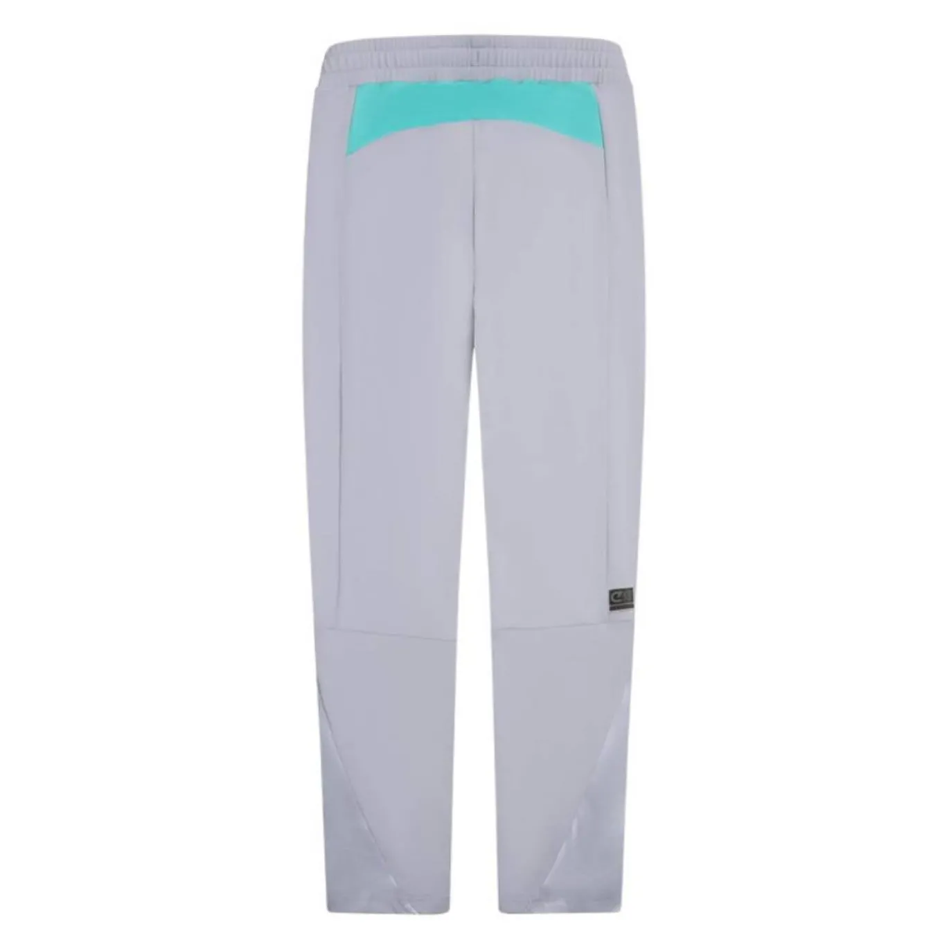 Cruyff Defense Trainingspak 1/4-Zip Kids Lichtgrijs Zwart Lichtblauw