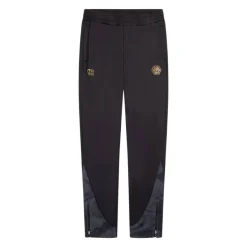 Cruyff Defense Trainingspak 1/4-Zip Kids Zwart Donkergrijs Goud