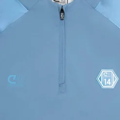 Cruyff Defense Trainingspak 1/4-Zip Kids Blauw Lichtblauw