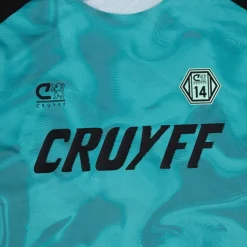 Cruyff Defense Zomerset Kids Turquoise Zwart