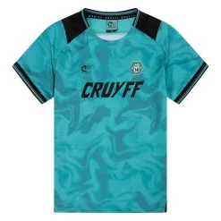 Cruyff Defense Zomerset Kids Turquoise Zwart