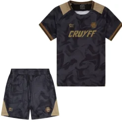 Cruyff Defense Zomerset Kids Zwart Goud